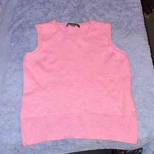 Pink wool Brooks Brothers top